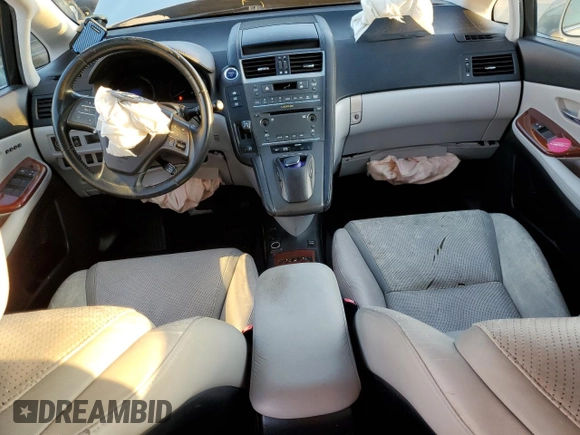 2010 Lexus HS 250h with VIN JTHBB1BA4A2009884, listed as a Copart auction lot 86128694 with Not Provided miles and Salvage Title. Bid and sale history available at DreamBid. Image 8.