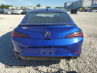 2023 Acura Integra w/A-Spec Technology Package with VIN 19UDE4H60PA025232, listed as a Copart auction lot 73851534 with 17,153 mi miles and Non Repairable. Bid and sale history available at carsss.com. Image 6.