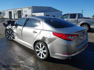 2012 Kia Optima SX with VIN 5XXGR4A6XCG030348, listed as a IAAI auction lot 41002991 with 170,010 mi miles. Bid and sale history available at carsss.com. Image 3.