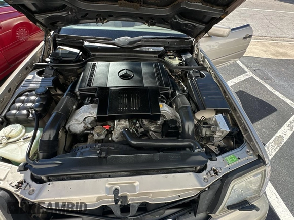 1998 Mercedes-Benz SL-Class with VIN WDBFA67F4WF157541, listed as a Copart auction lot 82624554 with 102,469 mi miles and Clean Title. Bid and sale history available at carsss.com. Image 7.