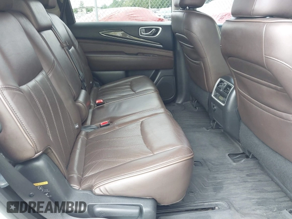 2014 Infiniti QX60 with VIN 5N1AL0MM1EC543092, listed as a IAAI auction lot 42784721 with 176,448 mi miles and . Bid and sale history available at DreamBid. Image 8.