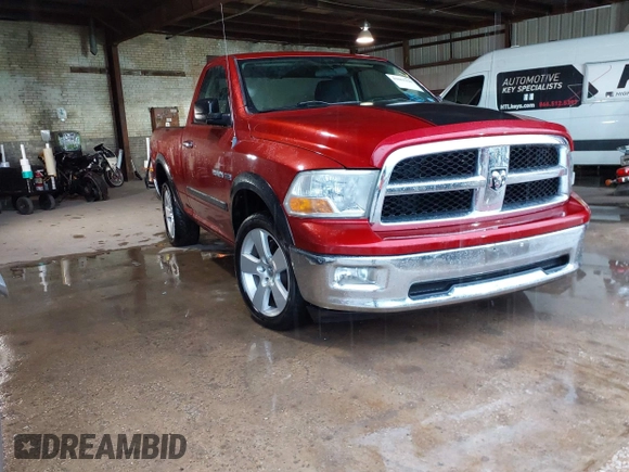 2010 Dodge 1500 ST with VIN 3D7JB1ETXAG127137, listed as a IAAI auction lot 42081228 with 183,906 mi miles and . Bid and sale history available at carsss.com. Image 1.