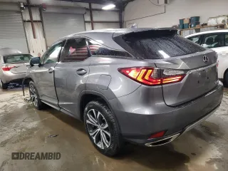 2021 Lexus RX with VIN 2T2HZMDAXMC307489, listed as a Copart auction lot 52098545 with 53,695 mi miles and Salvage Title. Bid and sale history available at carsss.com. Image 2.