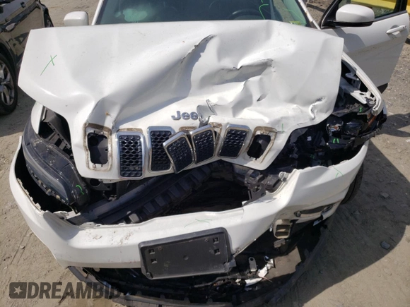 2019 Jeep Cherokee Limited z VIN 1C4PJMDX4KD124441, wystawiony jako Copart lot #56511105 z przebiegiem 73 491 mil mil oraz Szkoda całkowita • Salvage title. Historia ofert i sprzedaży dostępna na DreamBid. Obrazek 12.