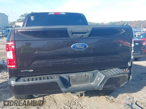 2018 Ford F-150 XL with VIN 1FTEW1C50JFA26307, listed as a IAAI auction lot 41091268 with 129,012 mi miles and . Bid and sale history available at DreamBid. Image 16.