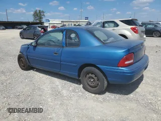 1998 Plymouth Neon Competition z VIN 1P3ES42C6WD726557, wystawiony jako Copart lot #71282324 z przebiegiem 182 489 mil mil oraz Szkody całkowita. Historia ofert i sprzedaży dostępna na DreamBid. Obrazek 2.