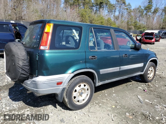 2001 Honda CR-V LX with VIN JHLRD28471S012931, listed as a Copart auction lot 49624395 with 206,957 mi miles and Salvage Title. Bid and sale history available at carsss.com. Image 3.