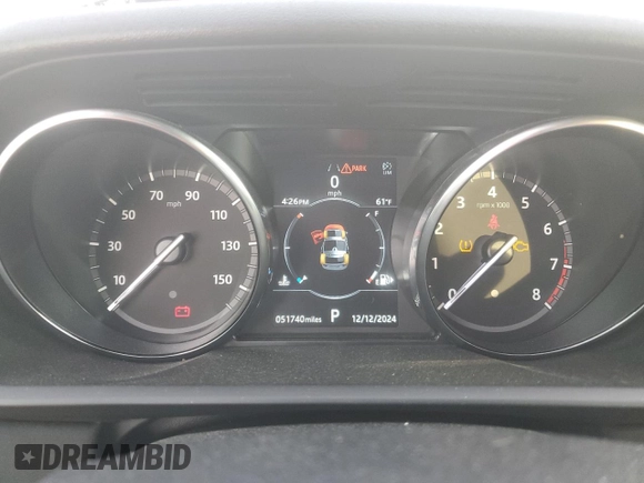 2020 Land Rover Discovery SE with VIN SALRG2RV2L2424097, listed as a Copart auction lot 84762134 with 51,740 mi miles and Clean Title. Bid and sale history available at DreamBid. Image 9.