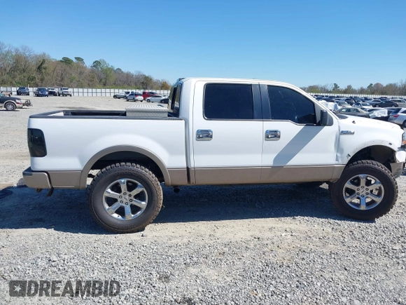 2005 Ford F-150 XLT with VIN 1FTPW12525KF04265, listed as a IAAI auction lot 41863650 with 215,895 mi miles. Bid and sale history available at carsss.com. Image 13.