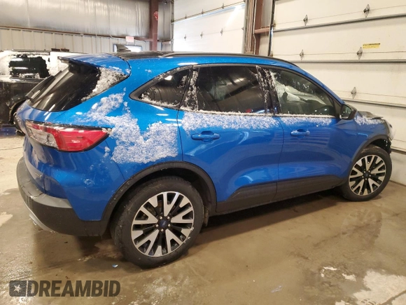 2020 Ford Escape SE Sport Hybrid with VIN 1FMCU9BZ3LUC25359, listed as a Copart auction lot 47281765 with Not Provided miles and Salvage Title. Bid and sale history available at DreamBid. Image 3.