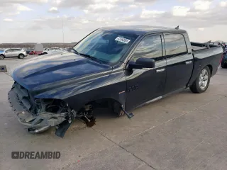 2016 Ram 1500 Big Horn with VIN 1C6RR6LT7GS148187, listed as a Copart auction lot 47563895 with 132,392 mi miles and Salvage Title. Bid and sale history available at carsss.com. Image 1.
