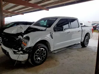 2023 Ford F-150 XL with VIN 1FTEW1C53PKF89755, listed as a Copart auction lot 58723495 with 18,273 mi miles and Salvage title. Bid and sale history available at DreamBid. Image 1.