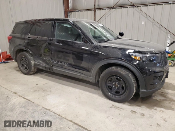 2024 Ford Police Interceptor Utility z VIN 1FM5K8AB5RGA03412, wystawiony jako Copart lot #51789875 z przebiegiem 7756 mil mil oraz Szkody całkowita. Historia ofert i sprzedaży dostępna na DreamBid. Obrazek 4.