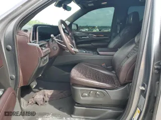 2023 Cadillac Escalade 4WD Sport Platinum with VIN 1GYS4GKL2PR487392, listed as a Copart auction lot 69720914 with 33,674 mi miles and Salvage Title. Bid and sale history available at carsss.com. Image 7.