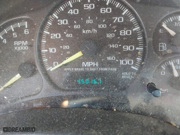 2000 Chevrolet Silverado 1500 with VIN 1GCEC14V8YE329195, listed as a IAAI auction lot 41684278 with 450,167 mi miles. Bid and sale history available at carsss.com. Image 7.