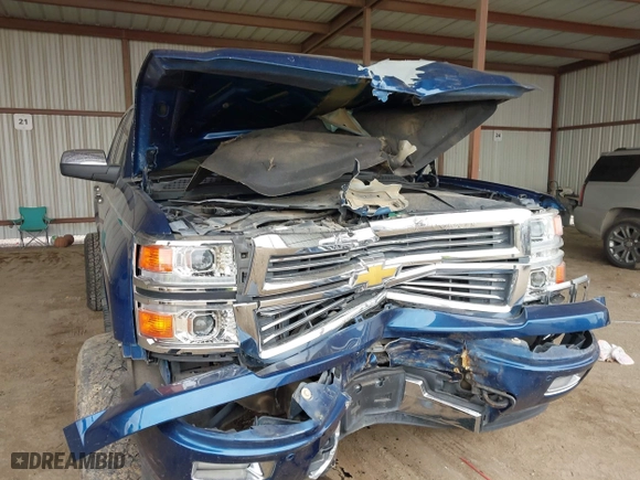 2015 Chevrolet Silverado 1500 High Country with VIN 3GCUKTEJ0FG491799, listed as a IAAI auction lot 41615824 with 118,745 mi miles. Bid and sale history available at carsss.com. Image 6.