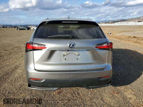 2017 Lexus NX 300h with VIN JTJBJRBZ5H2051142, listed as a Copart auction lot 78852014 with 55,956 mi miles and Salvage Title. Bid and sale history available at DreamBid. Image 6.