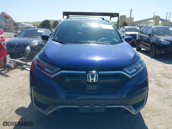 2022 Honda CR-V Hybrid Touring with VIN 5J6RT6H93NL031683, listed as a IAAI auction lot 41778372 with 49,984 mi miles. Bid and sale history available at carsss.com. Image 12.