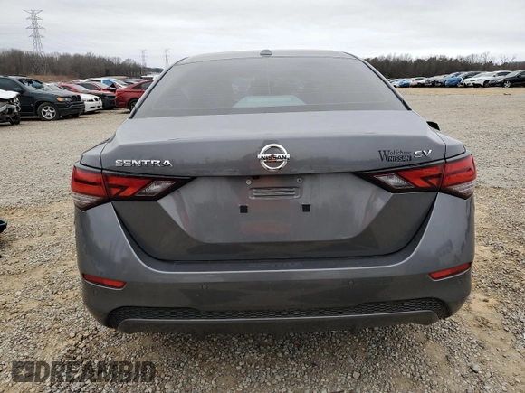 2023 Nissan Sentra SV with VIN 3N1AB8CV6PY291966, listed as a Copart auction lot 48383335 with 16,705 mi miles and Salvage Title. Bid and sale history available at carsss.com. Image 6.