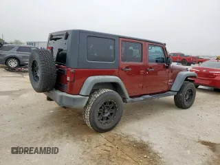 2008 Jeep Wrangler Unlimited X with VIN 1J4GA39158L569665, listed as a Copart auction lot 55475135 with 91,696 mi miles and Clean Title. Bid and sale history available at DreamBid. Image 3.