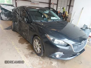 2015 Mazda 3 i Touring z VIN 3MZBM1V70FM163050, wystawiony jako IAAI lot #42236590 z przebiegiem 123 233 mil mil oraz . Historia ofert i sprzedaży dostępna na DreamBid. Obrazek 1.