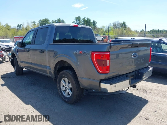 2022 Ford F-150 XL with VIN 1FTFW1E87NFB86556, listed as a IAAI auction lot 42157650 with 54,726 mi miles and . Bid and sale history available at DreamBid. Image 3.