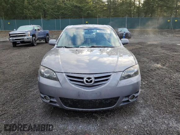 2004 Mazda 3 s with VIN JM1BK323741190830, listed as a Copart auction lot 44629535 with 166,312 mi miles and Salvage Title. Bid and sale history available at DreamBid. Image 5.