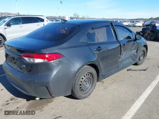2020 Toyota Corolla LE with VIN JTDEPRAE9LJ042357, listed as a IAAI auction lot 41606254 with 84,604 mi miles. Bid and sale history available at carsss.com. Image 4.