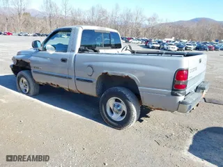 1999 Dodge Ram 1500 with VIN 1B7HF16Y7XS236468, listed as a IAAI auction lot 41539678 with 253,735 mi miles. Bid and sale history available at carsss.com. Image 3.