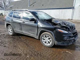 2016 Jeep Cherokee North with VIN 1C4PJMCS8GW365579, listed as a Copart auction lot 46599895 with 129,116 mi miles and Salvage Title. Bid and sale history available at carsss.com. Image 4.