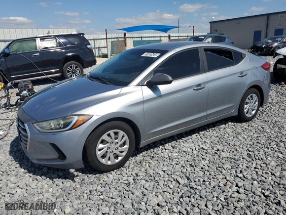 2017 Hyundai Elantra SE with VIN 5NPD74LF3HH151935, listed as a Copart auction lot 51852425 with 134,502 mi miles and Clean Title. Bid and sale history available at carsss.com. Image 1.