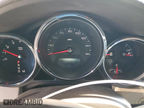 2009 Cadillac CTS RWD with VIN 1G6DV57V390137502, listed as a Copart auction lot 52141235 with 218,772 mi miles and Salvage Title. Bid and sale history available at DreamBid. Image 9.