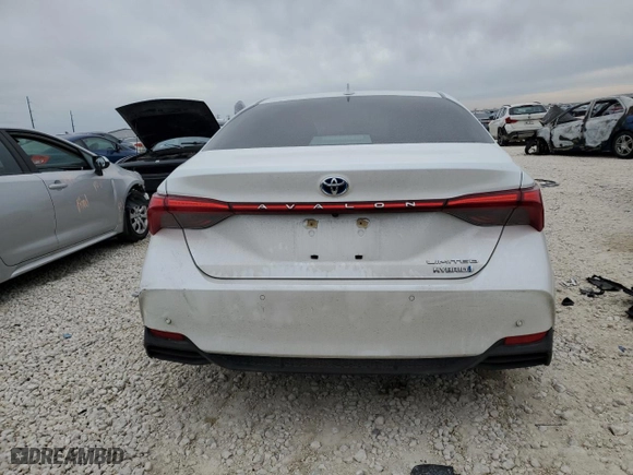 2019 Toyota Avalon Hybrid Limited with VIN 4T1B21FB5KU003131, listed as a Copart auction lot 88965885 with 41,303 mi miles and Salvage Title. Bid and sale history available at carsss.com. Image 6.