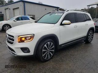 2022 Mercedes-Benz GLB with VIN W1N4M4HBXNW178966, listed as a Copart auction lot 74827484 with 0 mi miles and Salvage Title. Bid and sale history available at carsss.com. Image 1.