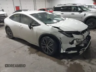 2024 Toyota Prius LE with VIN JTDADABUXR3017902, listed as a IAAI auction lot 41160409 with 4,387 mi miles. Bid and sale history available at carsss.com. Image 1.