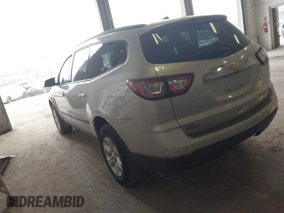 2013 Chevrolet Traverse LS with VIN 1GNKVFED8DJ106177, listed as a IAAI auction lot 41869165 with 106,786 mi miles and . Bid and sale history available at DreamBid. Image 3.