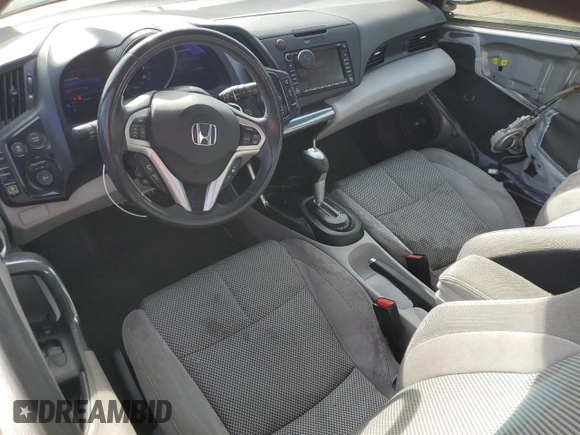 2012 Honda CR-Z EX with VIN JHMZF1D62CS003452, listed as a Copart auction lot 54346675 with 121,727 mi miles and Salvage Title. Bid and sale history available at DreamBid. Image 8.