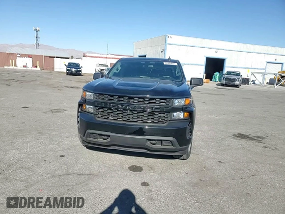 2019 Chevrolet Silverado 1500 Custom with VIN 3GCUYBEF8KG129315, listed as a Copart auction lot 42269665 with 41,486 mi miles and Salvage Title. Bid and sale history available at DreamBid. Image 10.