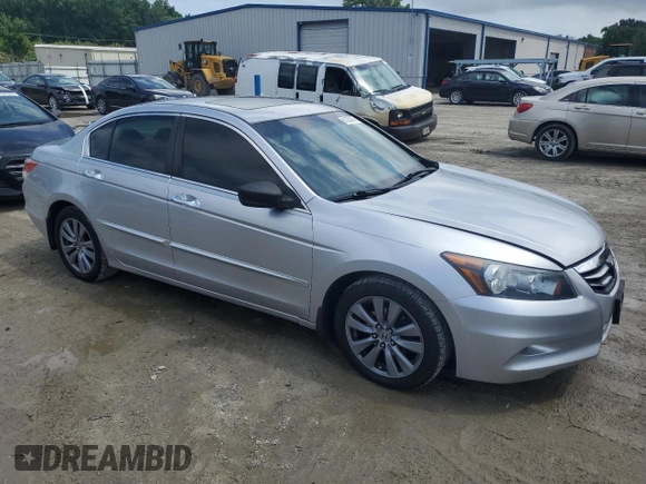 2011 Honda Accord EX-L with VIN 1HGCP3F89BA000682, listed as a Copart auction lot 61392095 with 191,690 mi miles and Clean title. Bid and sale history available at DreamBid. Image 4.