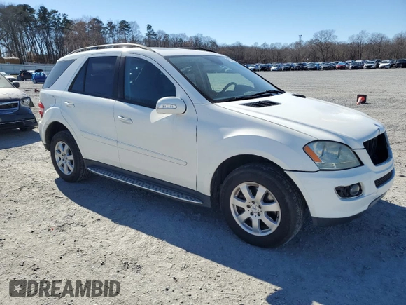 2006 Mercedes-Benz M 350 with VIN 4JGBB86EX6A088591, listed as a Copart auction lot 47433415 with 137,132 mi miles and Salvage Title. Bid and sale history available at DreamBid. Image 4.