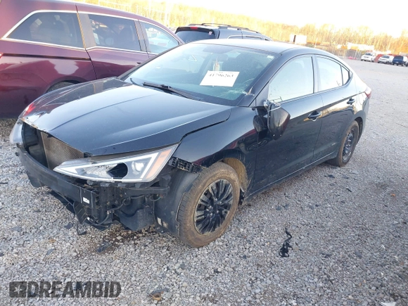 2019 Hyundai Elantra SE with VIN KMHD74LF2KU782992, listed as a IAAI auction lot 41796263 with 121,291 mi miles and . Bid and sale history available at DreamBid. Image 18.