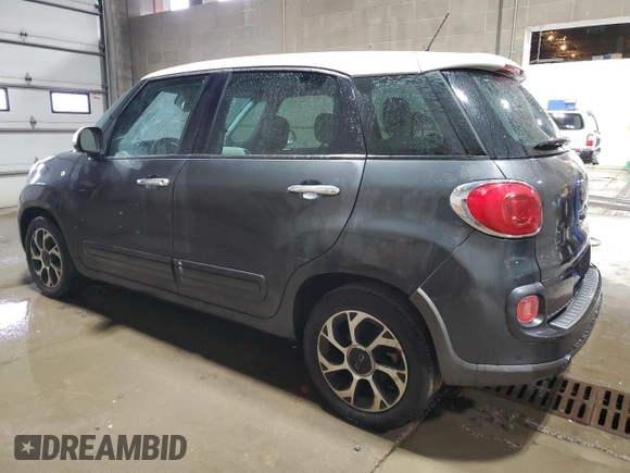 2014 FIAT 500L Easy with VIN ZFBCFABH4EZ015157, listed as a Copart auction lot 53184395 with 111,873 mi miles and Clean Title. Bid and sale history available at carsss.com. Image 2.