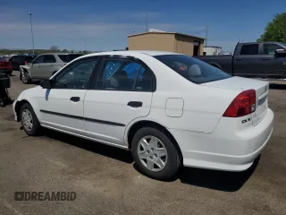 2004 Honda Civic VP with VIN 2HGES16384H536205, listed as a Copart auction lot 54513965 with 200,508 mi miles and Clean Title. Bid and sale history available at carsss.com. Image 2.