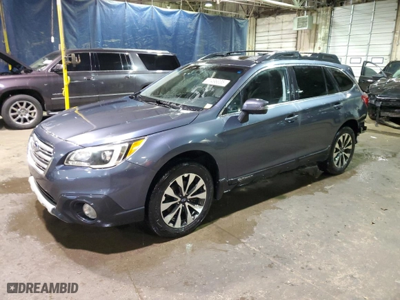 2016 Subaru Outback 2.5i Limited with VIN 4S4BSBLCXG3336179, listed as a Copart auction lot 51496835 with 109,555 mi miles and Clean Title. Bid and sale history available at carsss.com. Image 1.