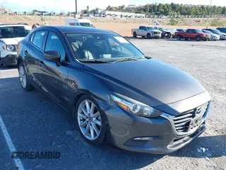 2017 Mazda 3 Touring with VIN 3MZBN1V7XHM123753, listed as a IAAI auction lot 41700336 with 89,973 mi miles and . Bid and sale history available at DreamBid. Image 1.
