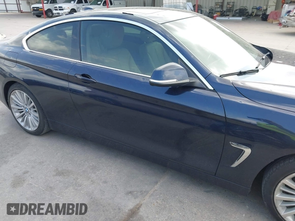 2015 BMW 4 Series 428i with VIN WBA3N3C5XFK234213, listed as a IAAI auction lot 42156861 with 60,324 mi miles and . Bid and sale history available at DreamBid. Image 13.