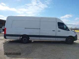 2023 Mercedes-Benz Sprinter Cargo with VIN W1Y4NDHY9PT152903, listed as a IAAI auction lot 41901044 with 25,052 mi miles. Bid and sale history available at carsss.com. Image 13.