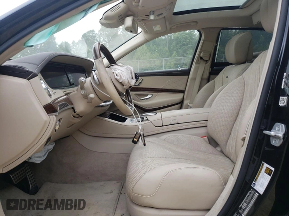 2015 Mercedes-Benz S с VIN WDDUG7KBXFA171965, выставлен на аукционе Copart как лот 65049664 с пробегом Не указан миль и Списание • Salvage title. История ставок и продаж доступна на DreamBid. Изображение 7.
