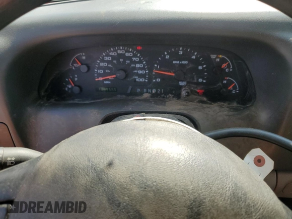 2003 Ford F-250 XL with VIN 1FTNX21L93EA90875, listed as a Copart auction lot 60304115 with 136,956 mi miles and Salvage title. Bid and sale history available at DreamBid. Image 9.