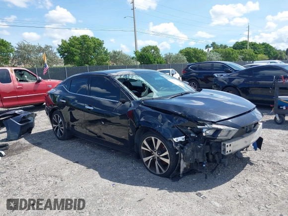 2017 Nissan Maxima SV z VIN 1N4AA6AP8HC400663, wystawiony jako IAAI lot #40285351 z przebiegiem 72 583 mil mil oraz . Historia ofert i sprzedaży dostępna na DreamBid. Obrazek 1.